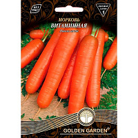 Семена Golden Garden морковь Витаминная 15г