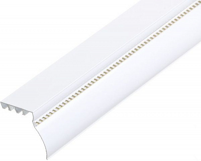 Карниз Талсистем 801047 з одним молдингом подвійний укомплектований 200 см білий