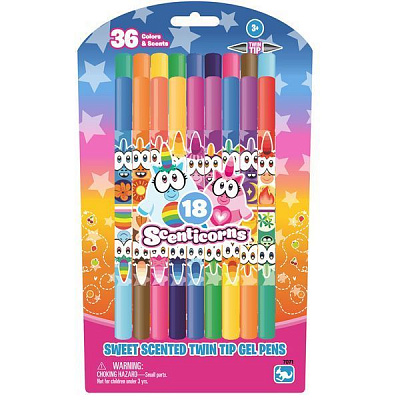 Набор ароматизированных ручек Kangaru Scenticorns 12 шт. KN7071