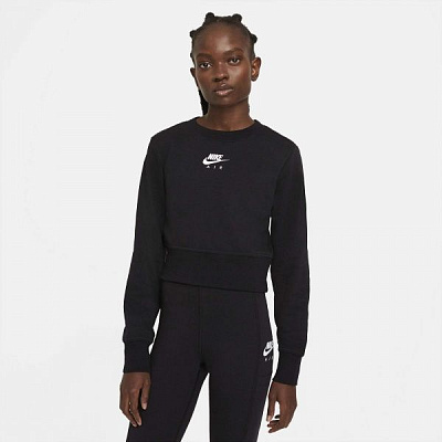 Свитшот Nike W NSW AIR CREW FLC DC5296-010 р. XL черный