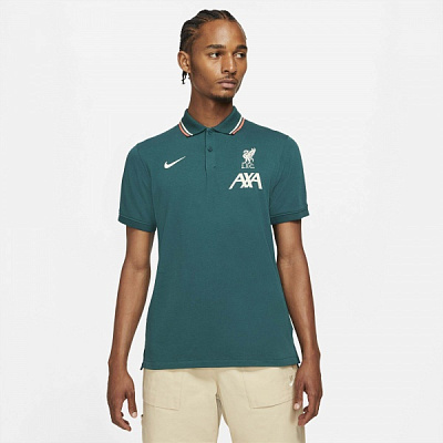Поло Nike LFC M NK DF POLO SLIM DA9778-376 р.L зелений