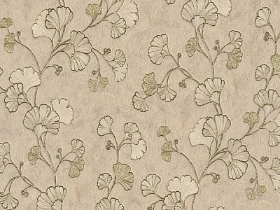 Обои виниловые на флизелиновой основе Славянские обои Le Grand platinum Шафран 1256-02 1,06x10,05 м 