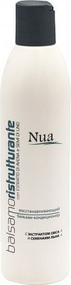 Бальзам Nua відновлювальний з екстрактом вівса і насінням льону 250 мл