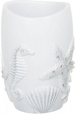 Стакан Luna для полоскання RE0295A-TB-white-sea