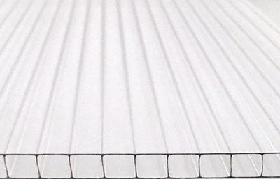 Поликарбонат сотовый Sototherm 1УФ ПК 4 мм 2000x1050 мм прозрачный 