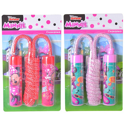 Скакалка Минни Маус 2,2 м, (2 вида в ассортименте) LS1018