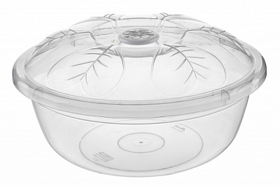 Миска з кришкою 39,5 x 39,5 x 19 см Asude Plastic