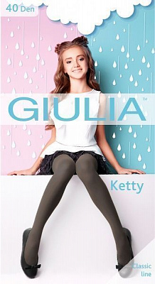 Колготки дитячі Giulia KETTY 40 р.140-146 nero