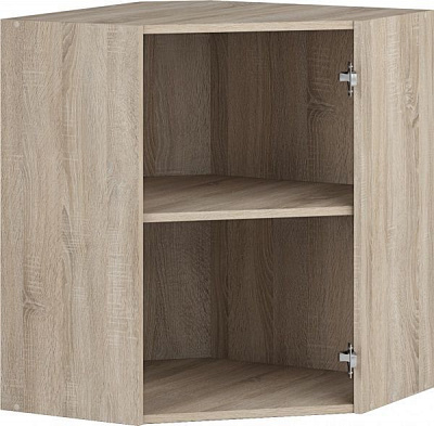 Шкаф верхний Грейд угловой (стандарт) 600x720x600 мм дуб сонома 