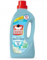 Гель для машинной стирки Omino Bianco Muschio 1,4 л