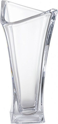 Ваза скляна Dynasty 35 см Bohemia