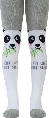 Колготки детские Conte-Kids CK SOF-TIKI 7С-38СП 531 р.80-86 белый с серым 