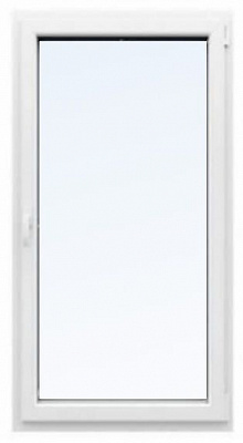Окно поворотно-откидное OpenTeck Standard 60 600x1000 мм правое 