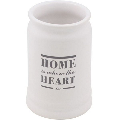 Стакан для зубных щеток Trento Home Heart 46401