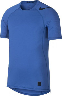 Футболка Nike M NP HPRCL TOP SS FTTD GFX 887109-403 S синий