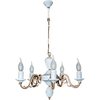 Люстра Фабрика Світла НСБ 209-5х60-051 5x60 Вт E14 белый 