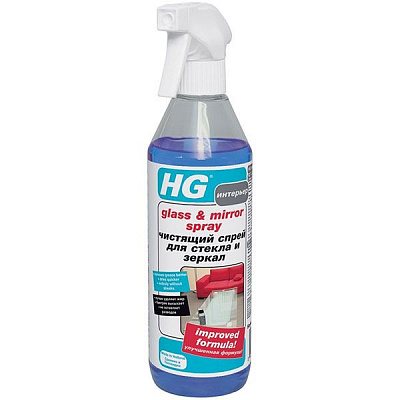 Средство моющее для стекла и зеркал HG 0,5л спрей