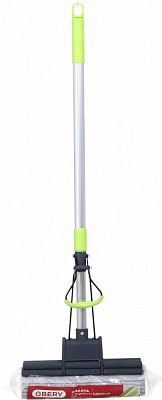 Швабра для підлоги OBERY з телескопічною ручкою Click Sponge 27 см