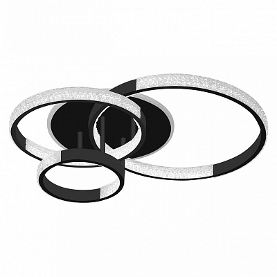 Люстра світлодіодна V-WATT SCHWARTS-RGB 4x80 Вт чорний