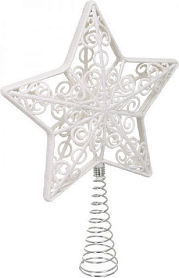 Верхівка пластикова Зірка SD21-1419W d200 мм білий