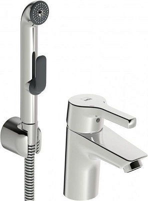 Смеситель для умывальника Oras Saga Style с гигиеническим душем Bidetta 3912FH