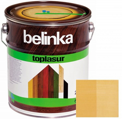 Краска-лазурь Belinka Toplasur 13 сосна полуглянец 2,5 л