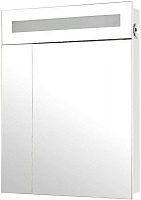 Дзеркальна шафа Aqua Rodos Ніка 60 білий з підсвічуванням АР000001133