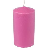 Свічка Candle Factory EcoLife рожева пастельна 140 мм