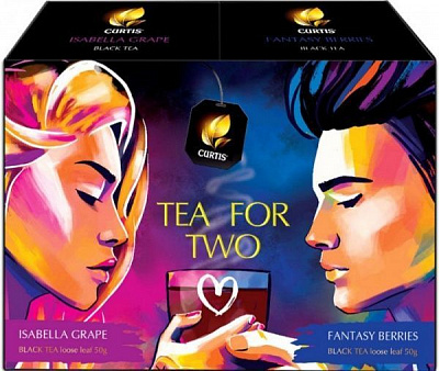 Набор чая ассорти Curtis Tea for Two 100 г 