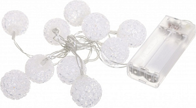 Электрогирлянда с шарами Aх5304390 встроенный светодиод (LED) 10 ламп 1,3 м 