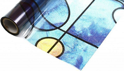 Пленка самоклеющаяся витражная T008  0,45x2 м