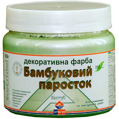 Фарба декоративна акрилова Ircom Decor паросток бамбуку 0,1 л