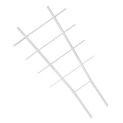 Опора-драбинка пластикова Алеана L57 білий флок