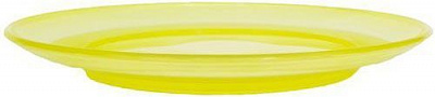 Підставка Омела під горщик Орхідея круглий прозорий жовтий
