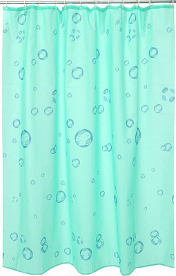 Штора для душа Vonaldi Bubly Green