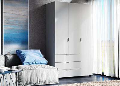 Шкаф Україна Choice 1208х2000х550 ДСП нимфея альба 