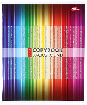 Тетрадь школьная с глитером 96 листов в клеточку в ассортименте Мечты сбываются