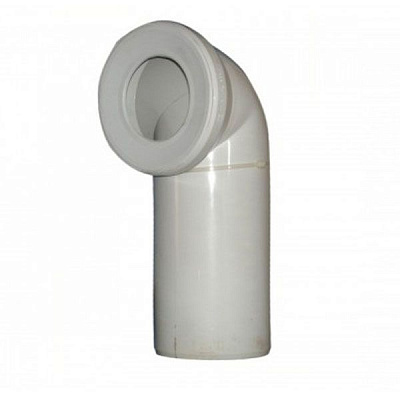 Коліно каналізаційне внутрішнє Європласт АБУ 110 мм 90°