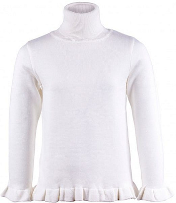 Гольф Flash для девочки р.128 молочный 19G009-4-1111 