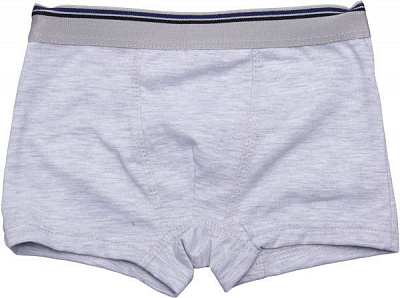 Трусы боксерки Фламинго р.134 серый меланж 318-417 