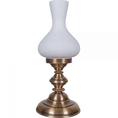 Настольная лампа Фабрика Світла ННБ 27-1х60-114 Легенда 1x60 Вт E27 латунь 