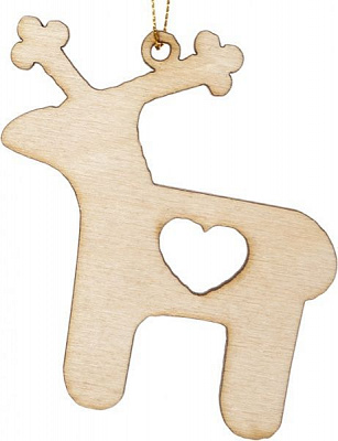 Подвеска Олень 7.5 см  