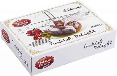 Рахат-лукум Malatya Pazari Malatya Pazari Sehzade 200 г (8690985815205)