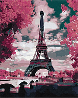 Картина по номерам Премиум Магнолии в Париже PBS28271 40x50 см Brushme 