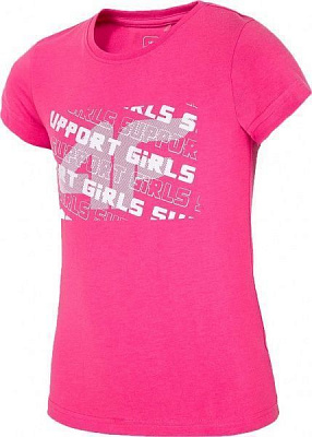 Футболка 4F HJL20-JTSD003B 158 рожевий