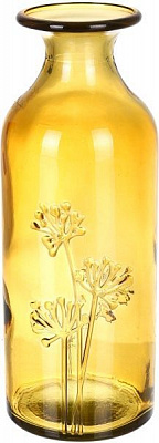 Ваза JARDIN 19 см жовте золото San Miguel