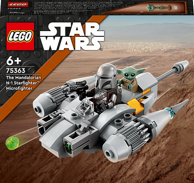Конструктор LEGO Star Wars Мандалорський зоряний винищувач N-1. Мікровинищувач 75363