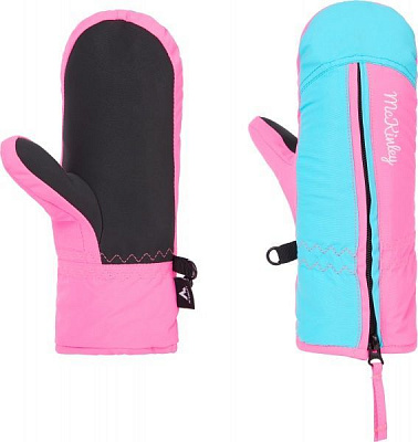 Рукавички McKinley Adriel II kds 280477-903395 р. 2 рожево-бірюзовий