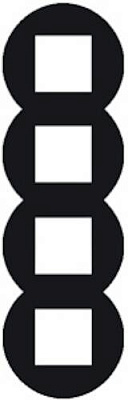 Рамка чотиримісна Efapel Quadro Siza Viera універсальна чорний матовий 45941 TPM