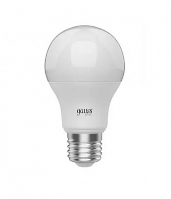 Лампа светодиодная Gauss Basic 9,5 Вт A60 матовая E27 220 В 4000 К 